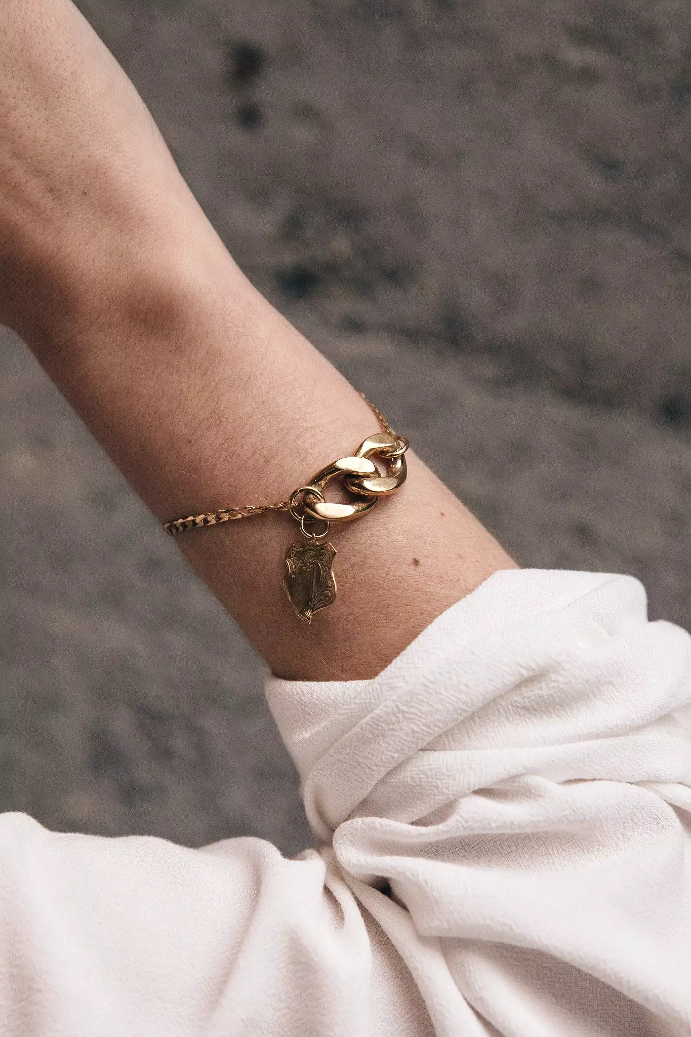 Link Bracelet | Gold