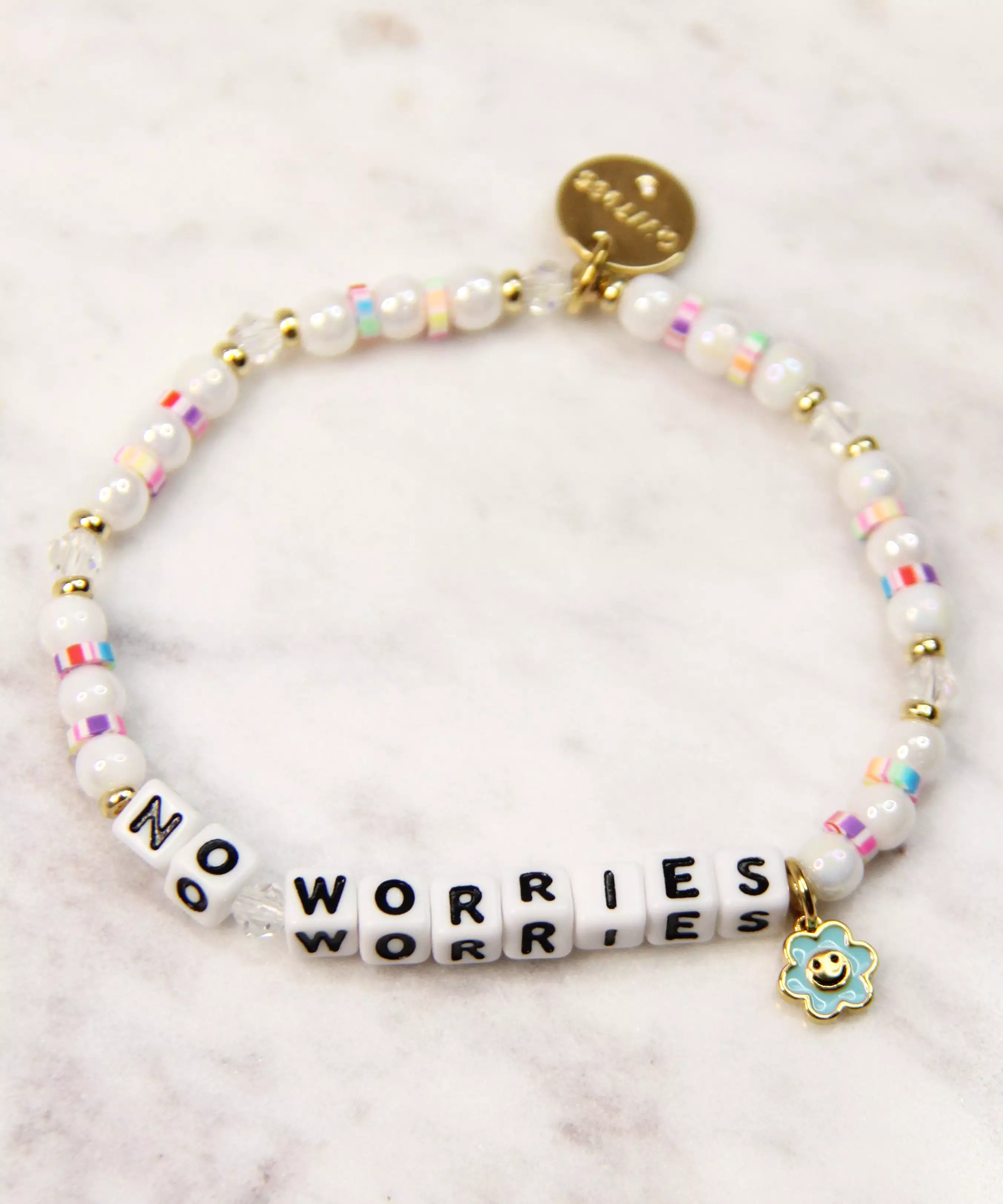 Little Words Project Bracelet - No Worries