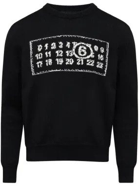 LOGO WOOL BLEND JUMPER