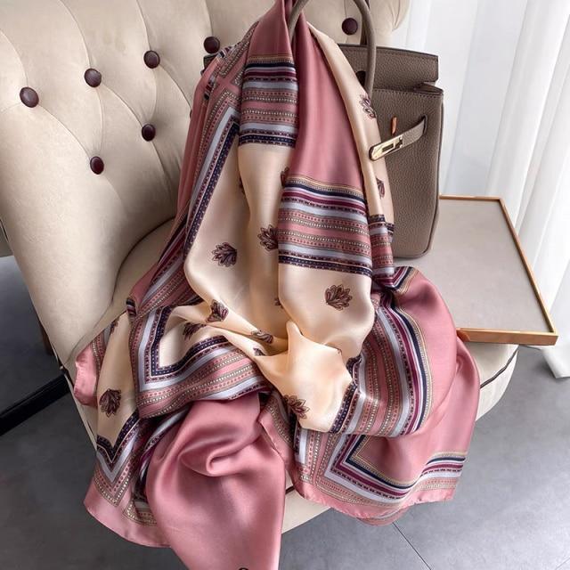 Luxury Silk Scarves For Women