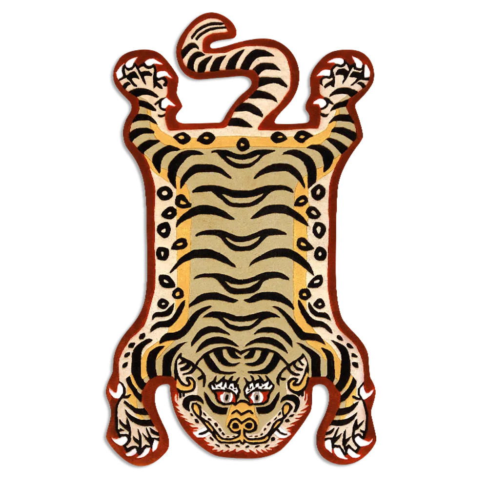 Mascot Tiger Vintage Wool For Ellis