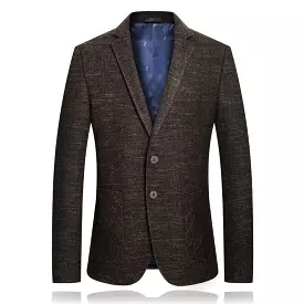 Men Blazer - Marl Vintage Blazer