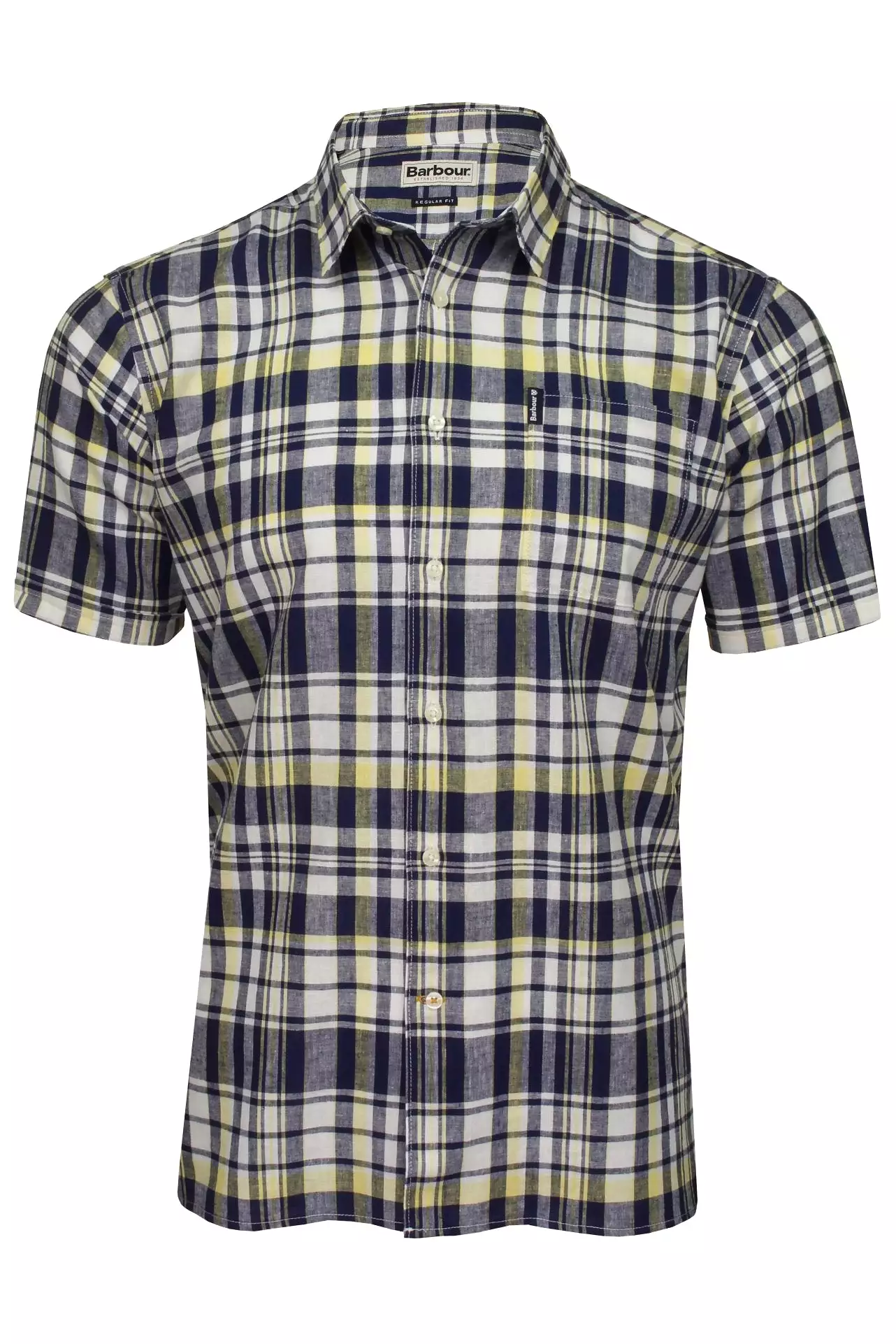 Men's Barbour 'Linen 2' Summer Shirt - Short Sleeved