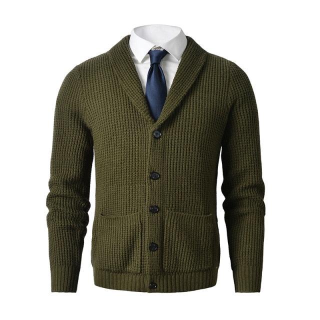 Merino Cardigan Sweaters For Men