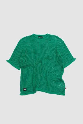 Mesh Summer Sweater - Green