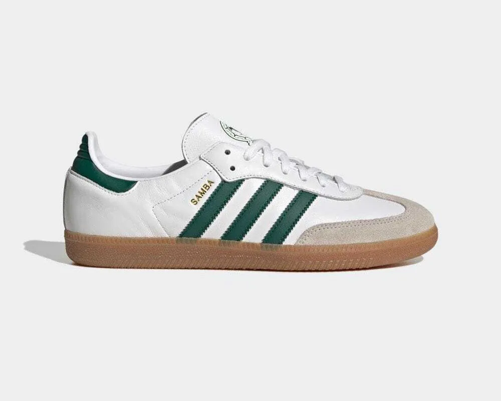 Mexico x Adidas Samba Team Footwear White College Green Gum HQ7036