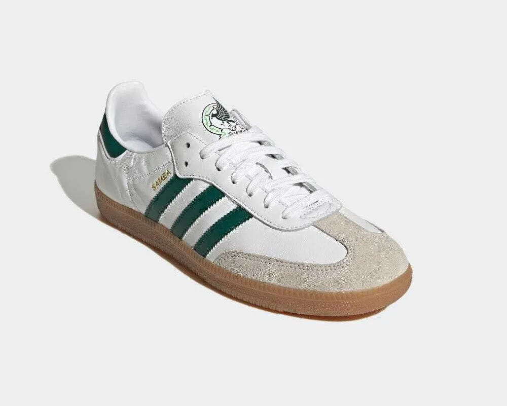 Mexico x Adidas Samba Team Footwear White College Green Gum HQ7036