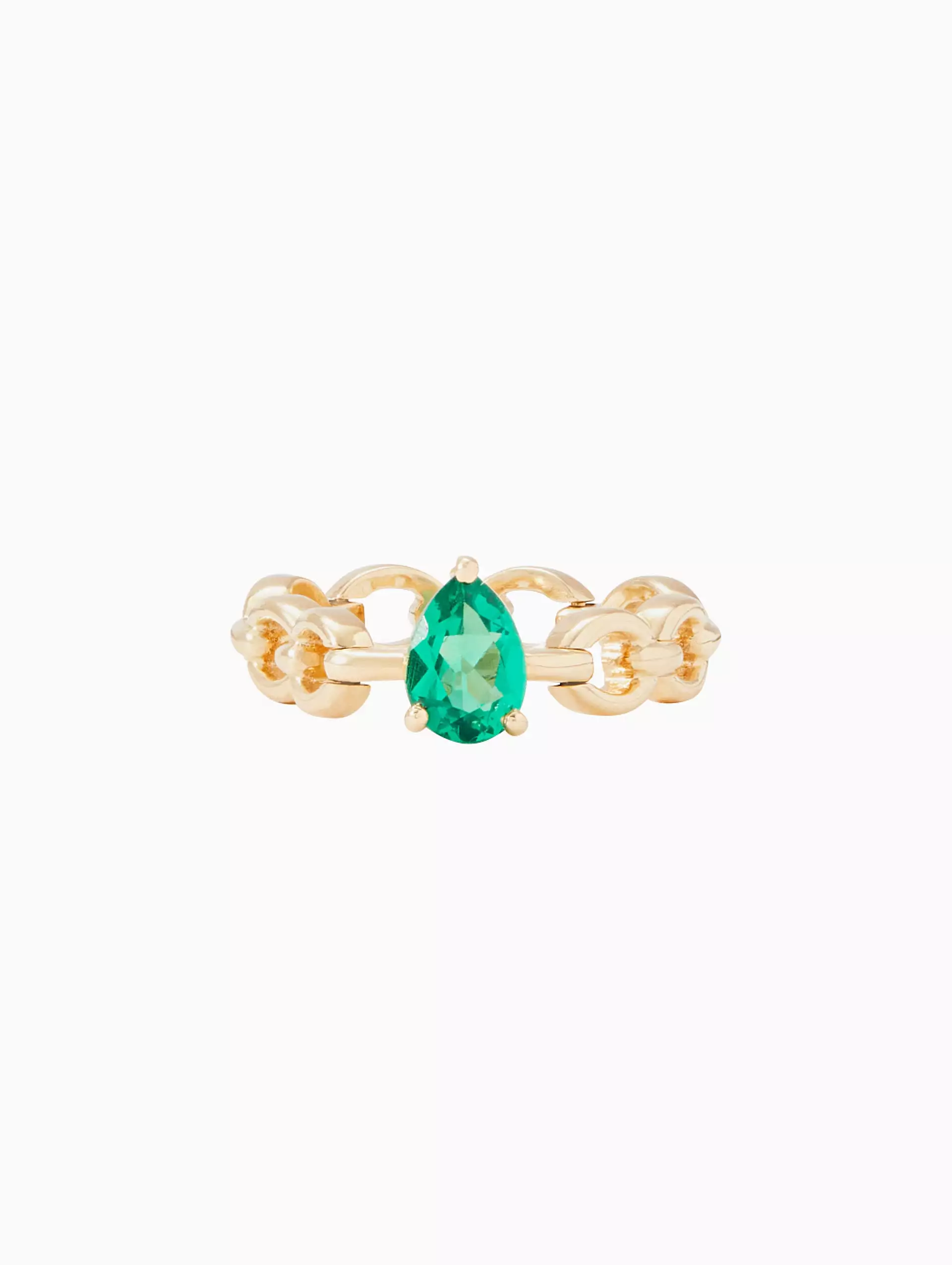 Mini Catena Emerald Ring