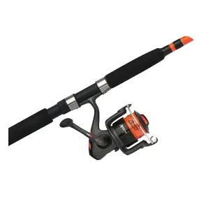 Mitchell AvoCat Series AVOCAT-6000/802MH Spinning Combo, 6000 Reel, 8 ft L Rod, 4.9:1 Gear Ratio, Fluorescent Orange