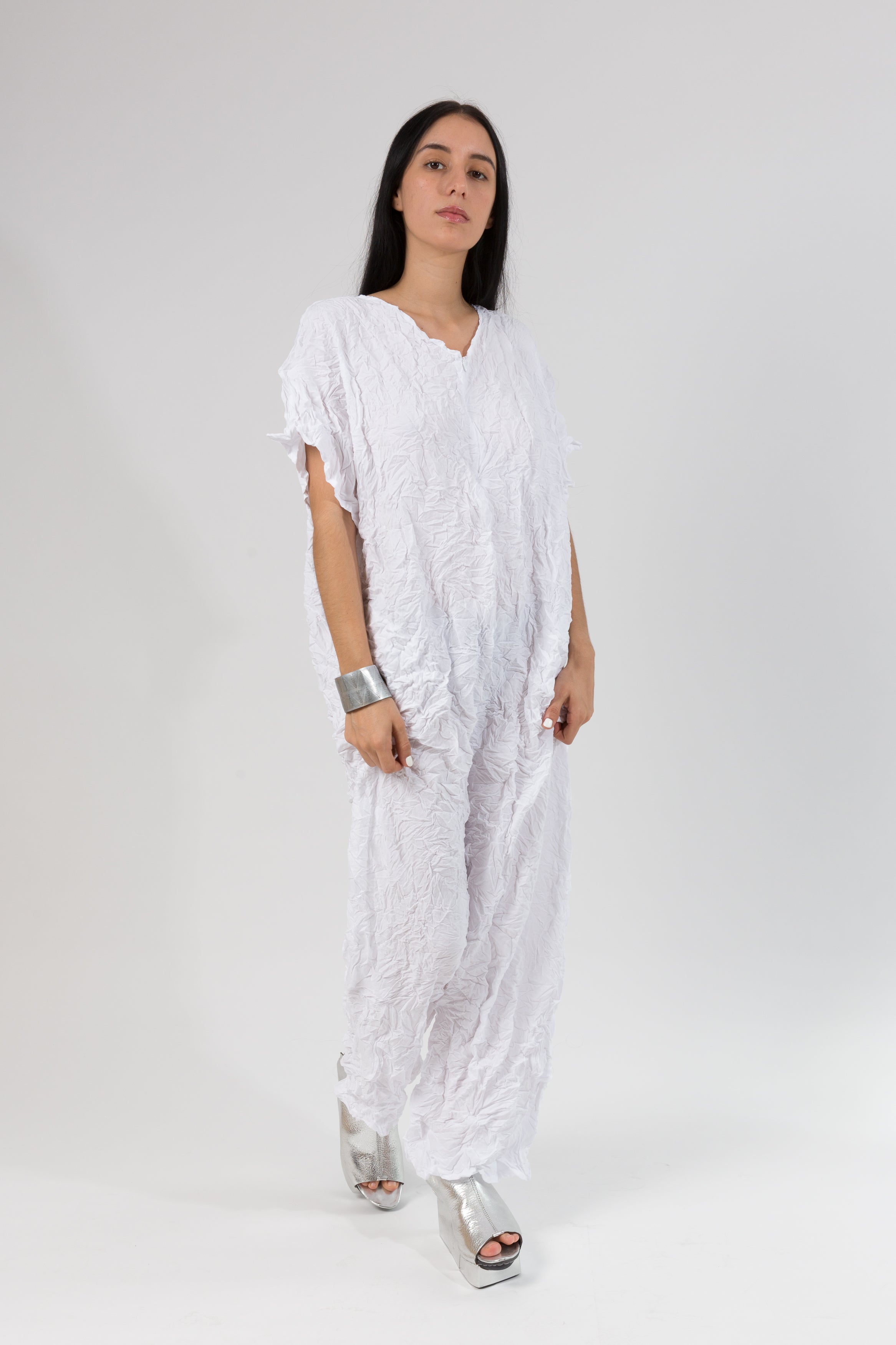 Moth Desert Jumpsuit | White