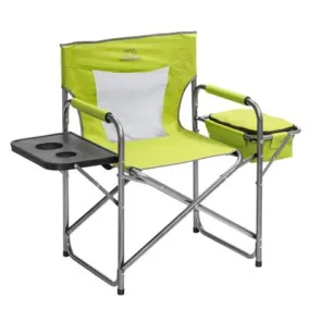 Mountain Summit Gear Cooler Chair Steel Frame HD Polyester Green MSG-CC/GRN