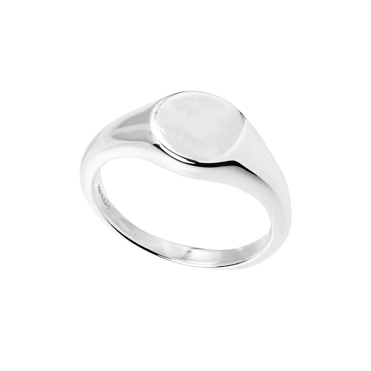 Najo Promise Ring Signet Silver