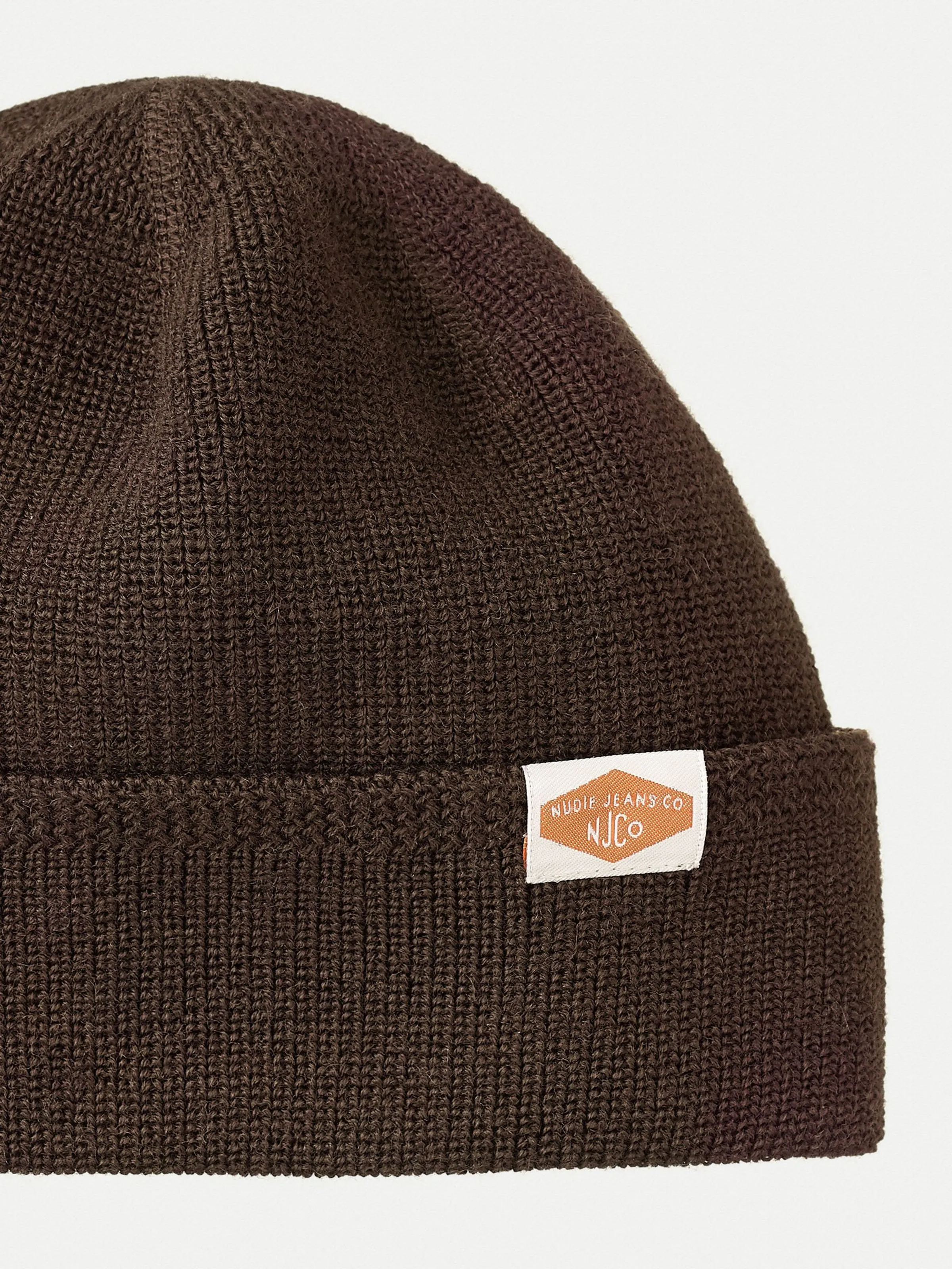 Naval Wool Beanie Brown