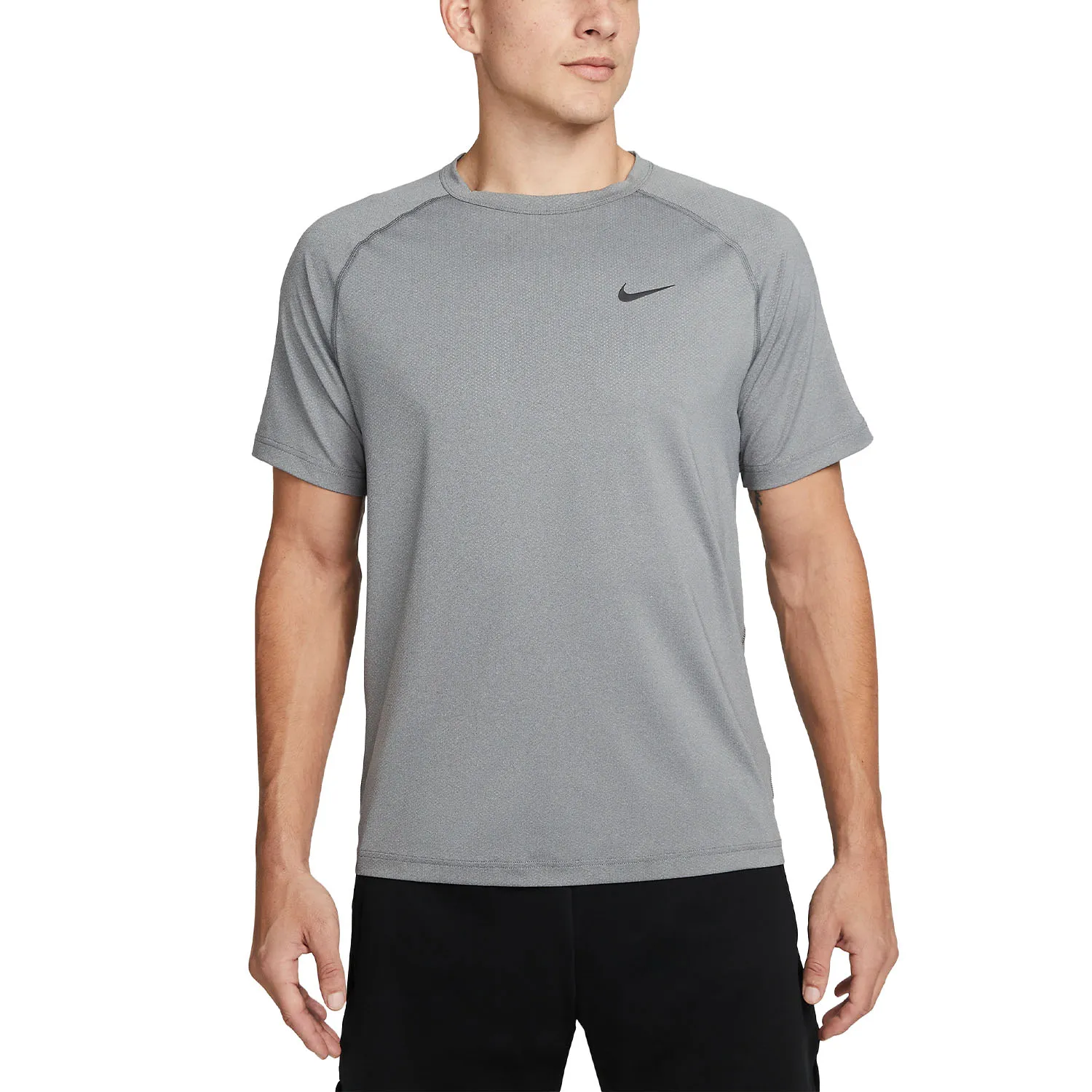 Nike Dri-FIT Ready Maglietta  Smoke Gray/Heater/Black