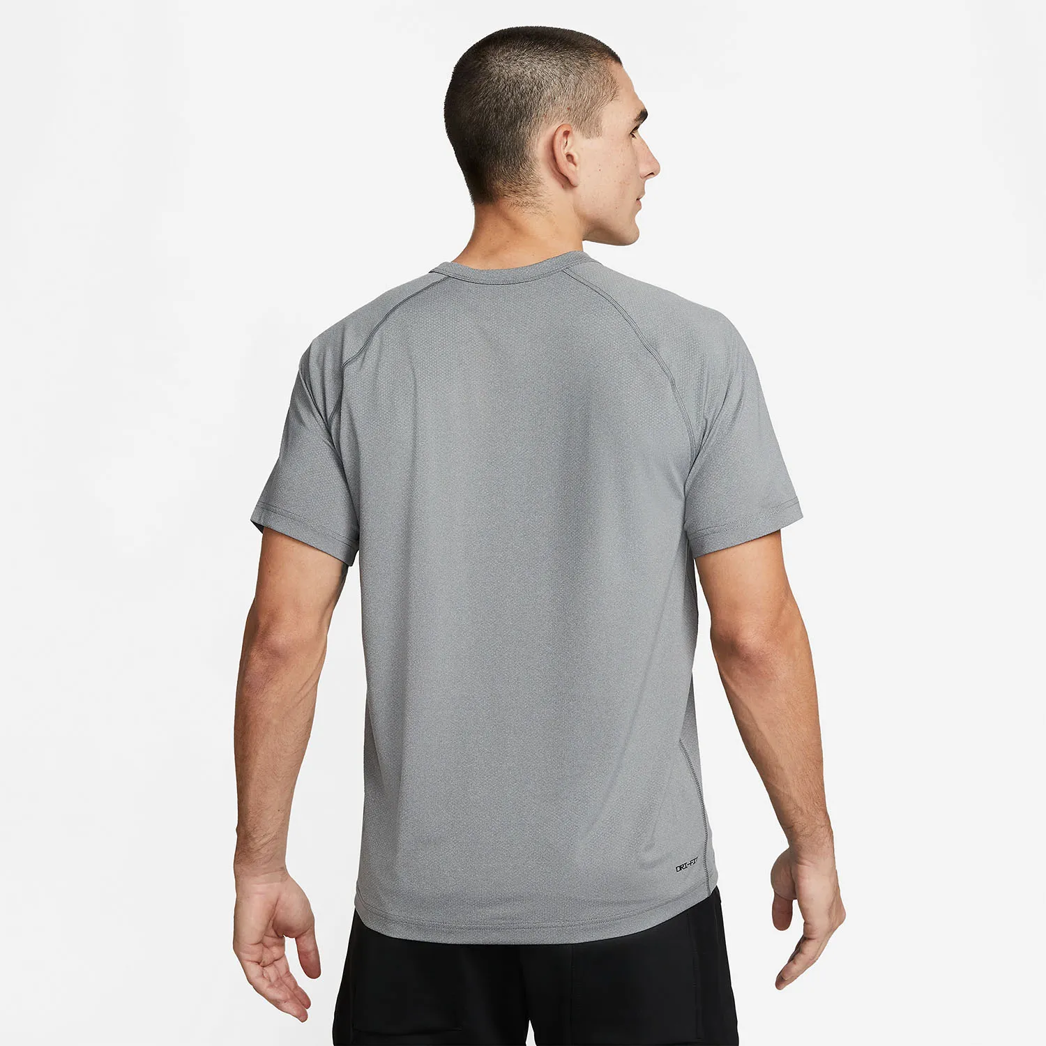 Nike Dri-FIT Ready Maglietta  Smoke Gray/Heater/Black