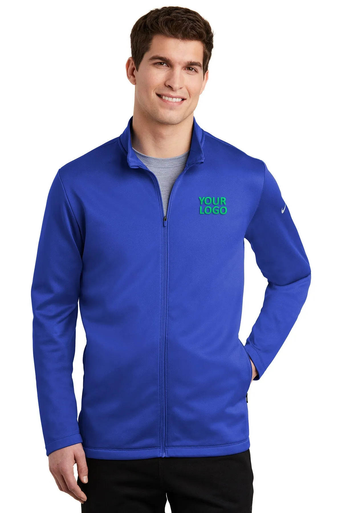 Nike ThermaFIT Full-Zip Customized Jackets, Game Royal