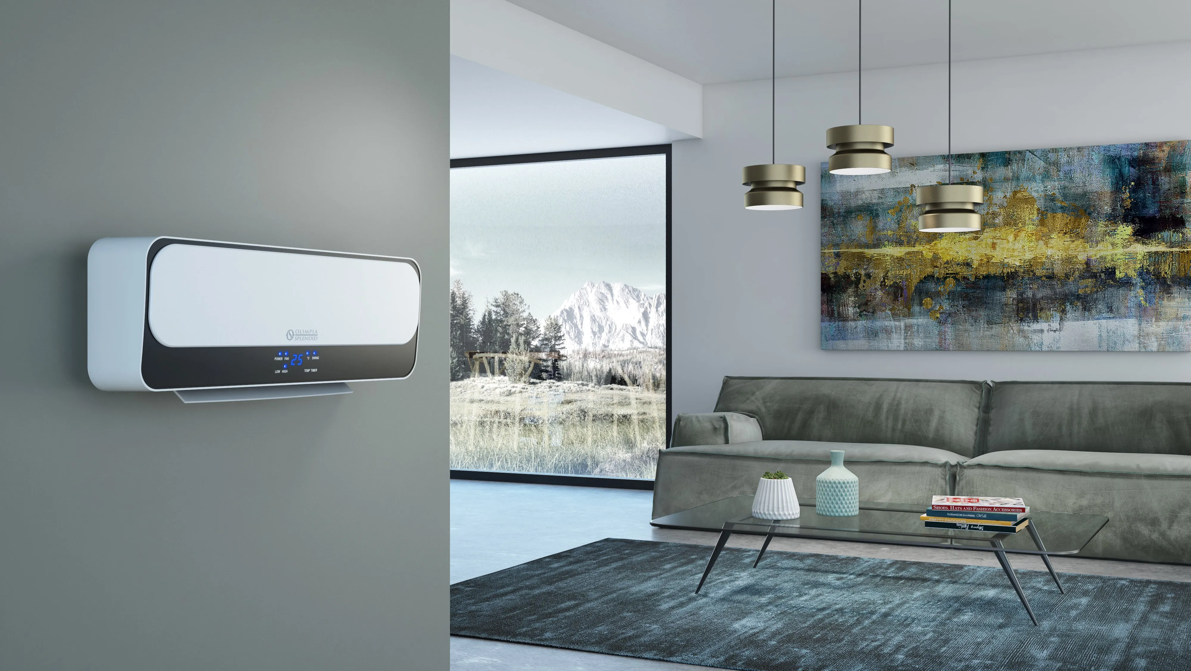 Olimpia Splendid Caldo Up T - keramische wandventilator