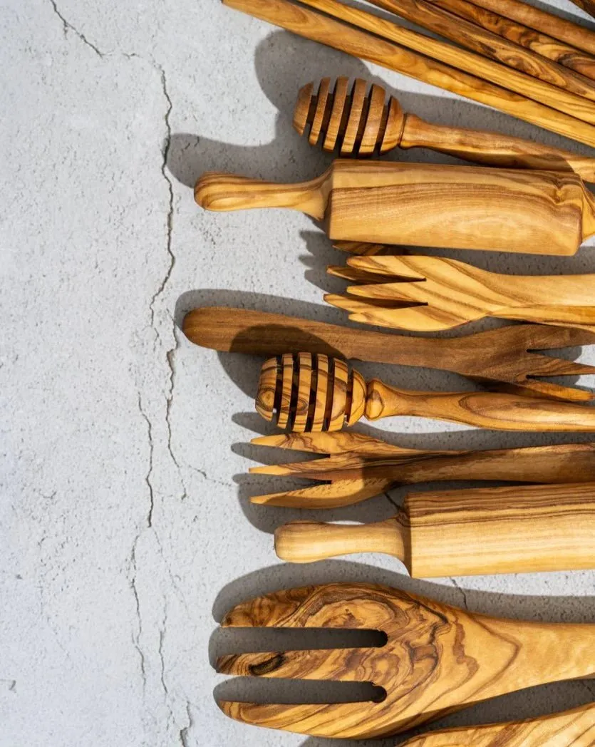 Olive Wood Honey Spoon