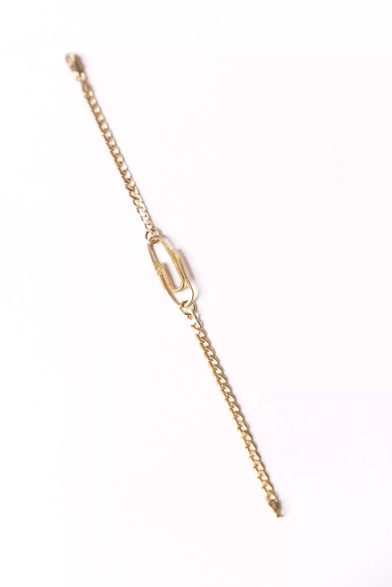 Paperclip Bracelet | Gold