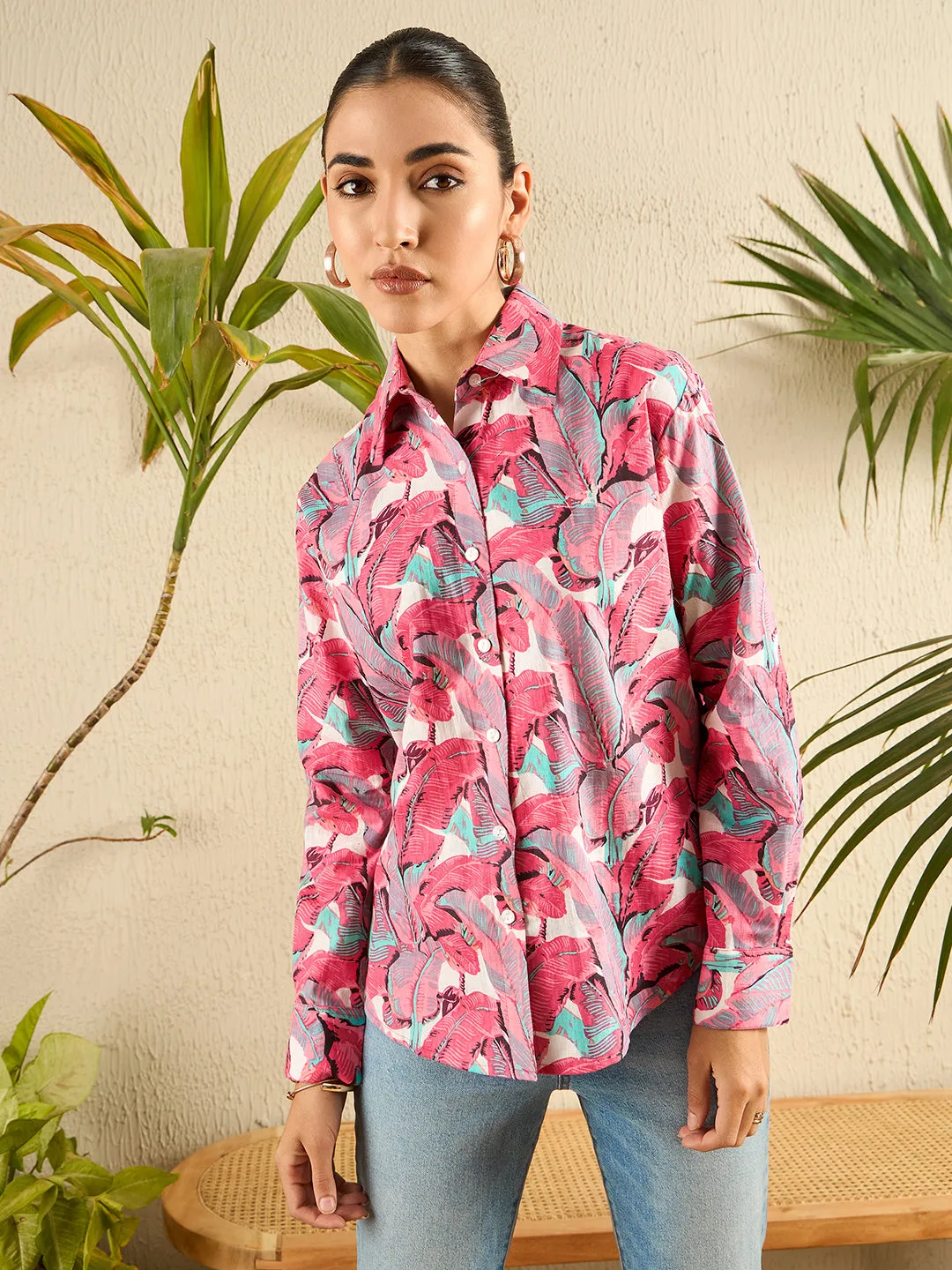 Printed Cotton Shirt