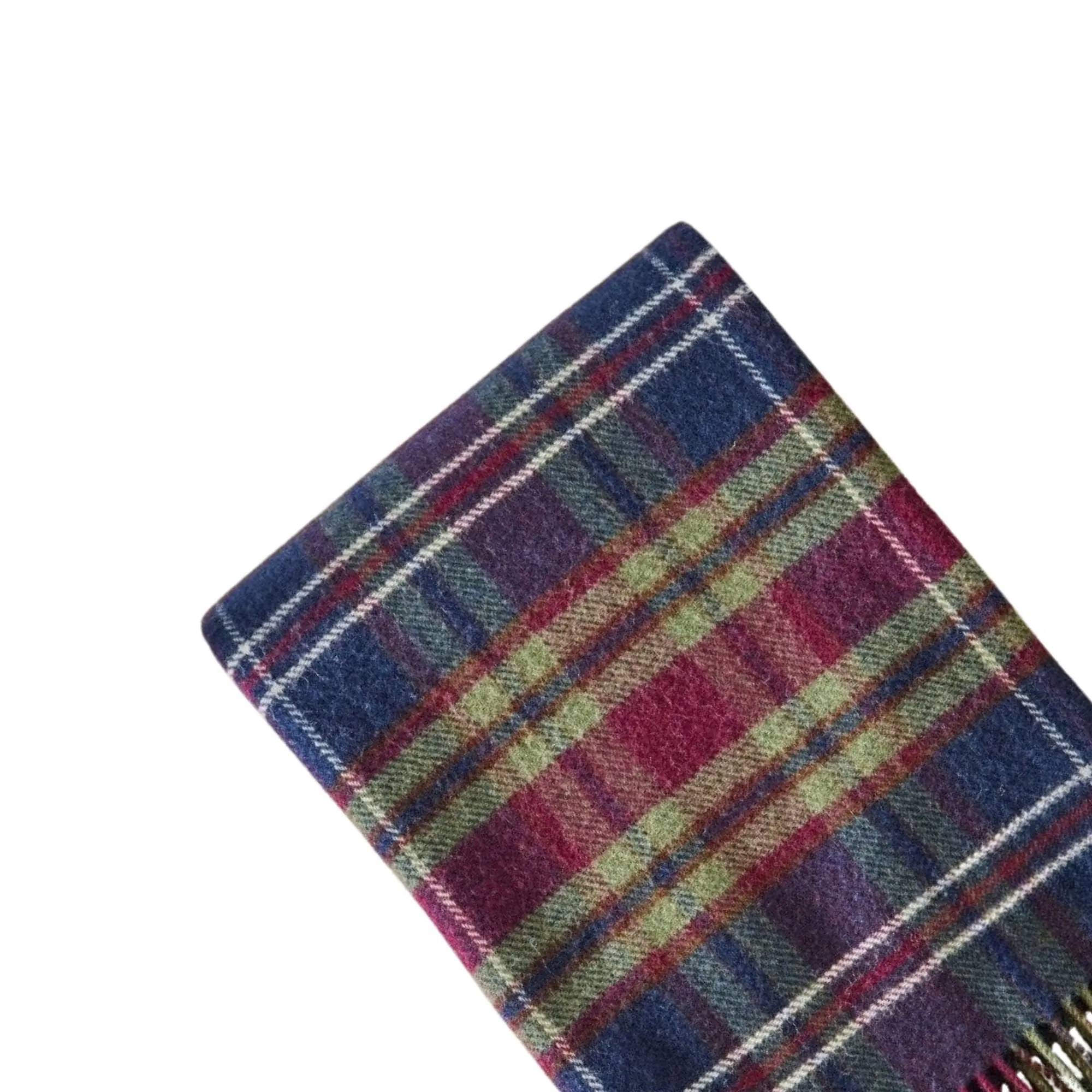 Pure New Wool Tartan Throw