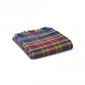 Pure New Wool Tartan Throw