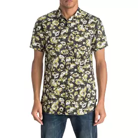 Quiksilver Drop Out Men's Button Up Short-Sleeve Shirts (Brand New)