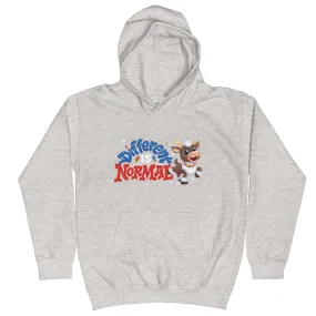 Reindeer in Here Different is Normal Kids Hoodie