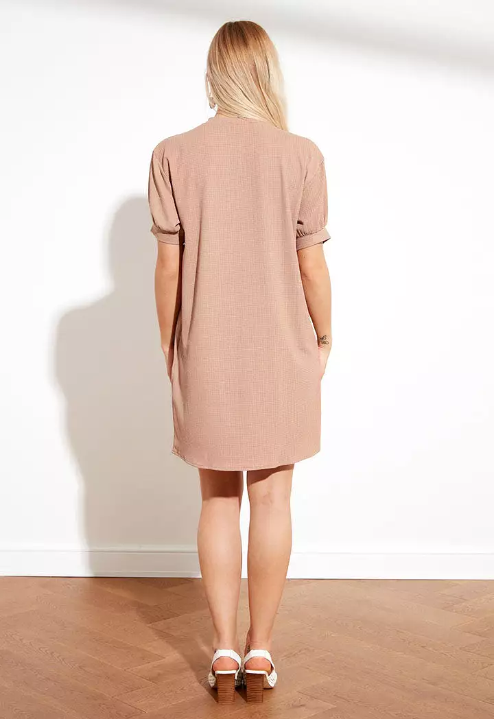 Short Puff Sleeve Dress