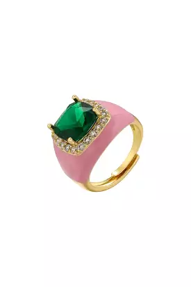 SHOULD HAVE PUT A RING ON IT PINK & EMERALD