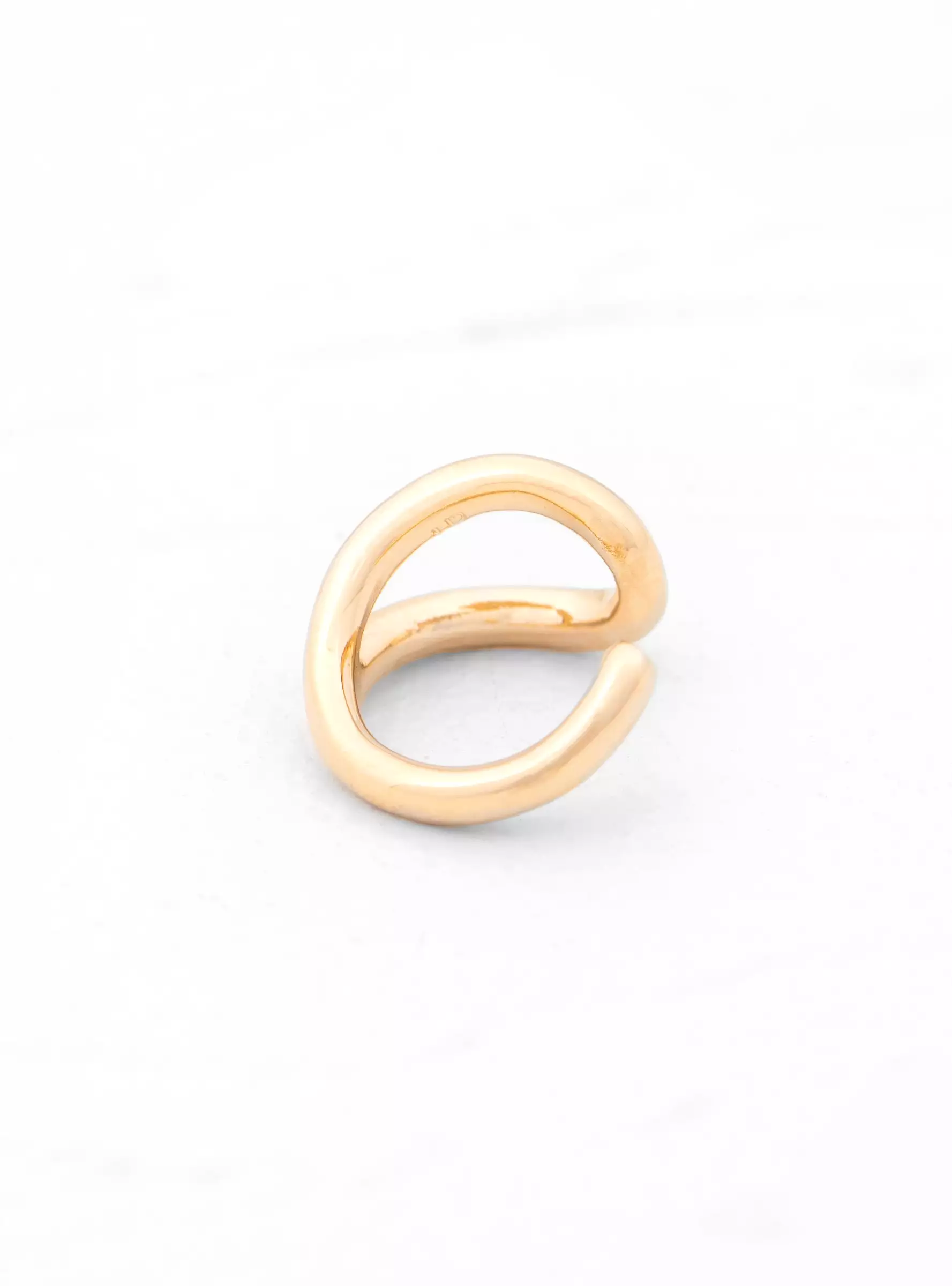 Small Link Gold-Plated Ear Cuff