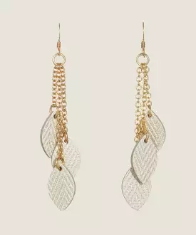 Soft Pearl Faunas Earrings - Gold