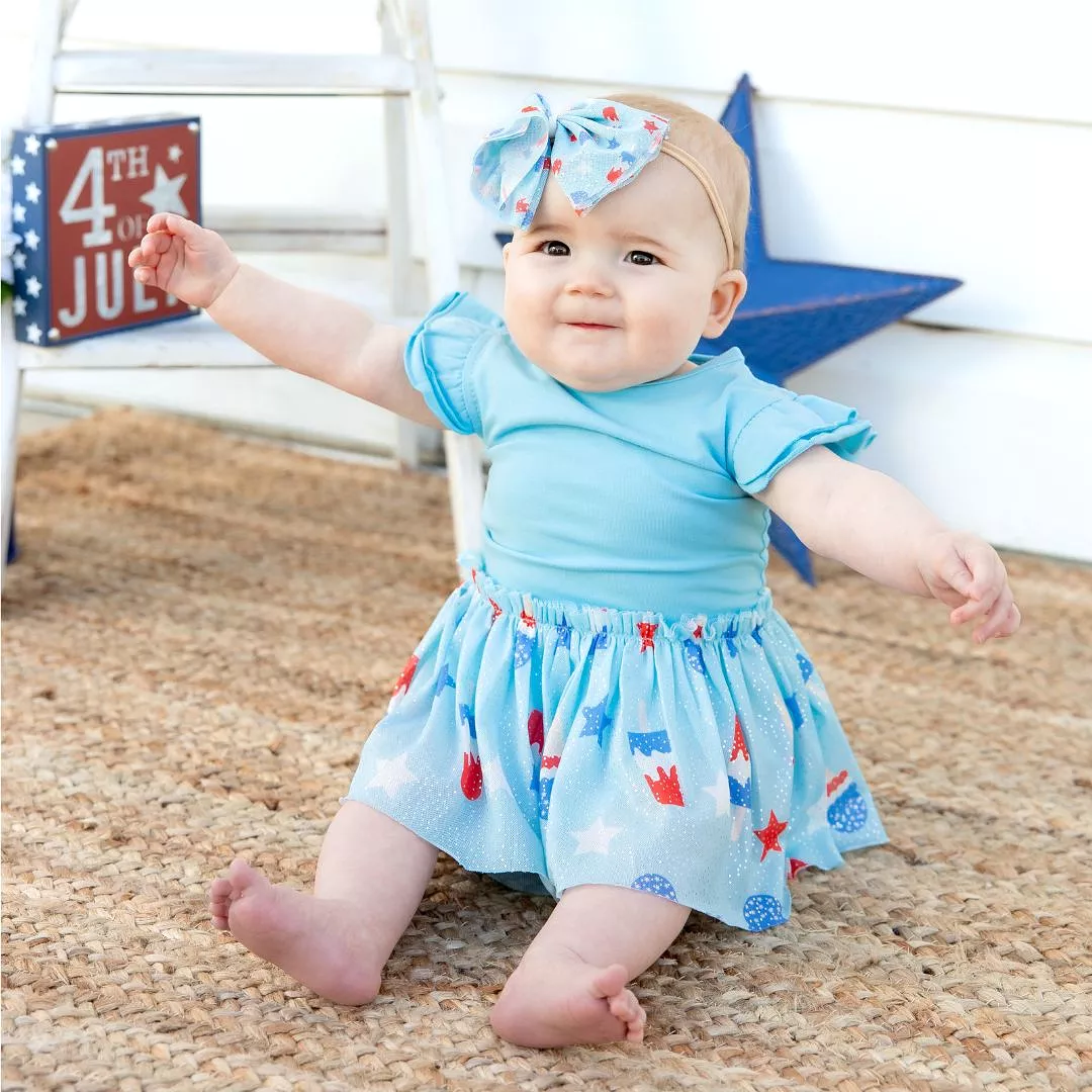 Sweet Wink Bomb Pop S/S Tutu Bodysuit