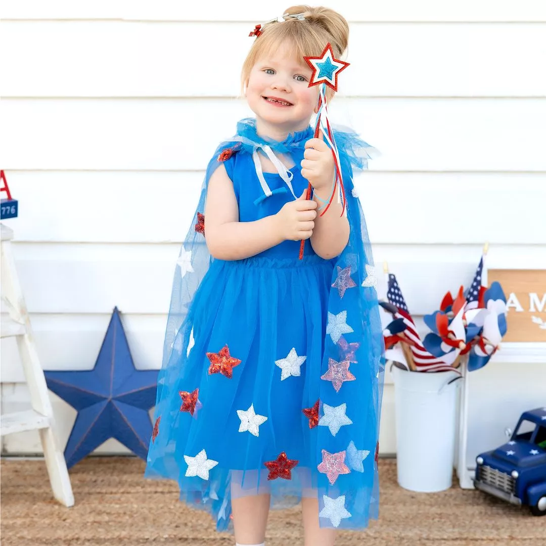 Sweet Wink Patriotic Star Tank Tutu Dress