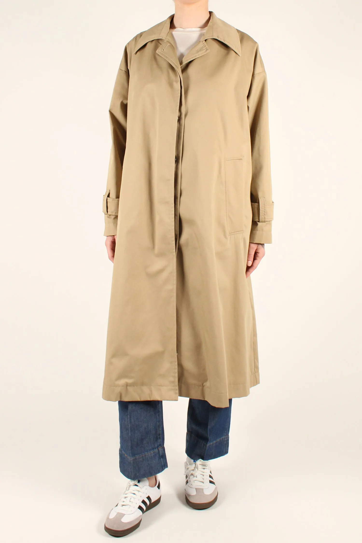 Trench Oversize Sfoderato