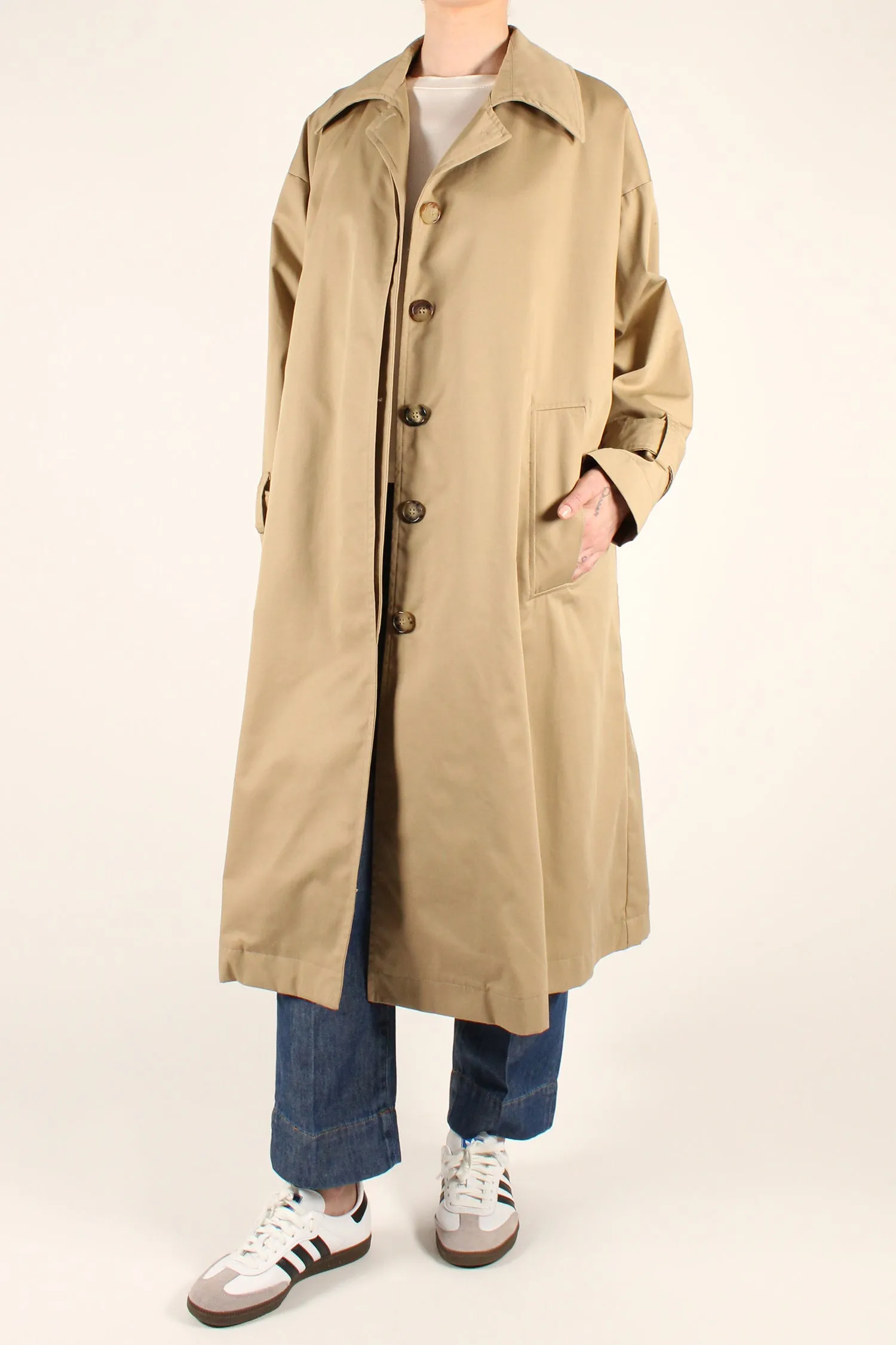 Trench Oversize Sfoderato