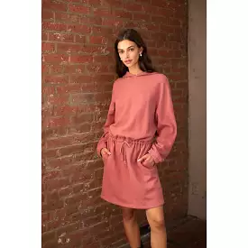 Velvet Women's Soft Fleece Sweater Dress - CEDAR