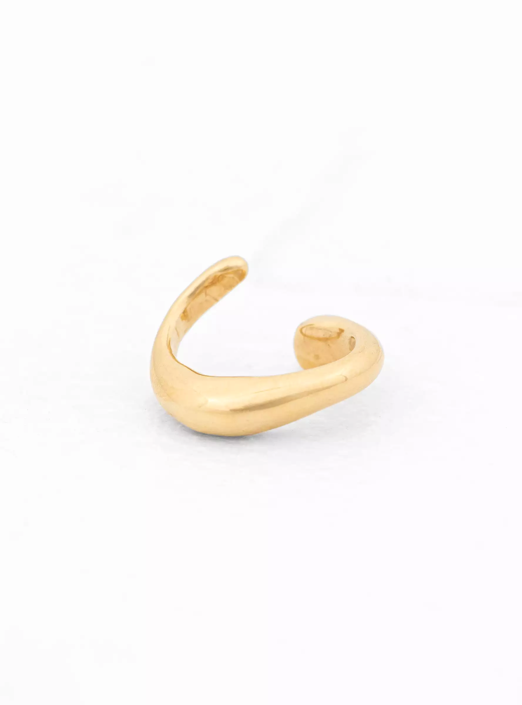 Vero Gold-Plated Bronze Ear Cuff