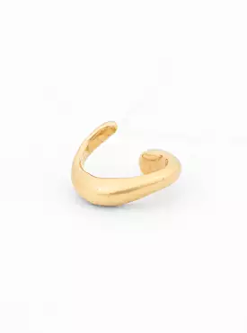 Vero Gold-Plated Bronze Ear Cuff