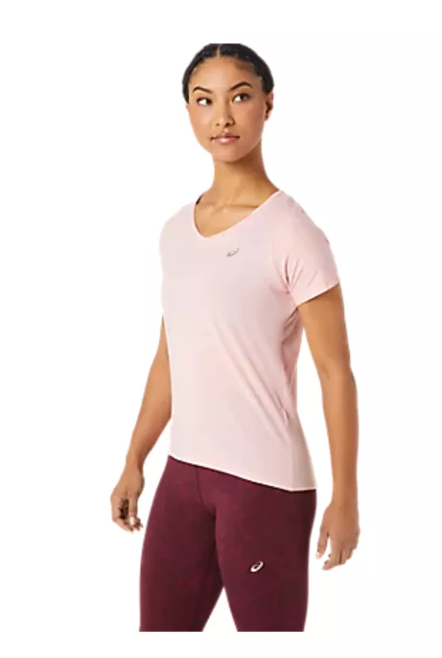 W Asics V-Neck SS