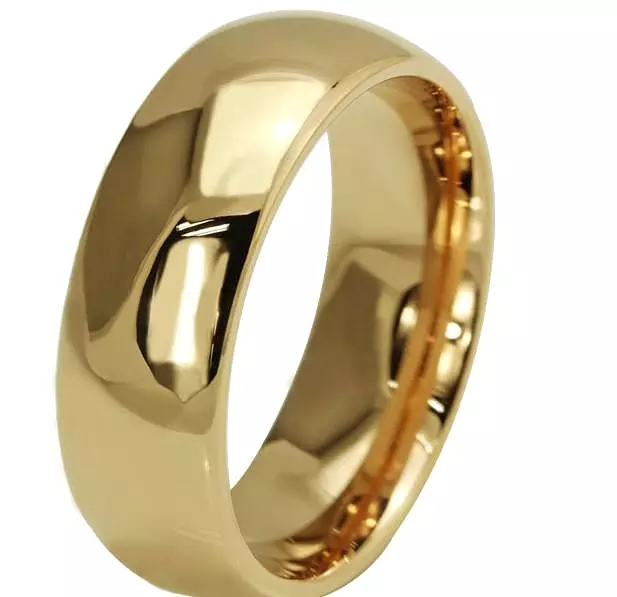 Wedding Rings - Vintage Gold Plated